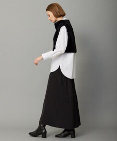 ICB 【洗える】 コットンサテンシャーティング シャツ