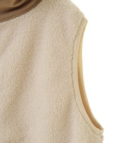 Green Parks スタンドカラーボアＺＩＰベスト