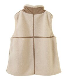 Green Parks スタンドカラーボアＺＩＰベスト