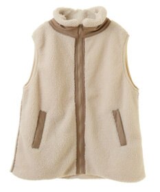 Green Parks スタンドカラーボアＺＩＰベスト