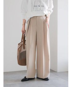 Te chichi ピンストライプタックワイドパンツ