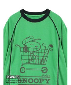 CRAFT STANDARD BOUTIQUE 【ユニセックス】PEANUTS/スヌーピー 切り替えTシャツ