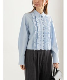 Te chichi フリルクロップトシャツ