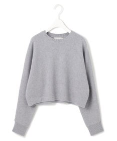 ICB 【洗える】ソフトカシミヤミックス ラメノットヤーンニット