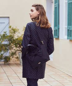 Maison de FLEUR 撥水加工3ルーム2Wayトートバッグ