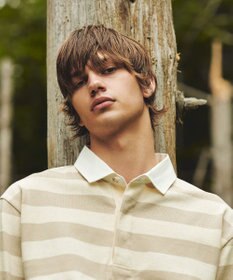 JOSEPH ABBOUD MOUNTAIN 【テーム・ヤルヴィモチーフ】ラガーシャツ