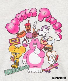 WEGO 【ユニセックス着用ITEM】別注ZIZONEグラフィックZIPパーカー