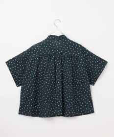自由区 【WEB&一部店舗限定・サラリ触感】コットンサッカープリント シャツ