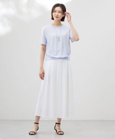 J.PRESS LADIES 【WEB限定カラーあり・洗える】トリコットジャージー フレアーパンツ