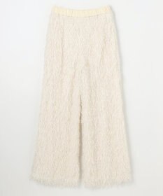 NAVE 【Nave・洗える】フェザーフリンジ イージーパンツ