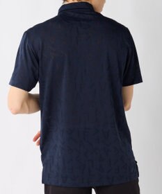 FILA GOLF／marie claire 【FILA GOLF】メッシュ加工ロゴ半袖ポロシャツ