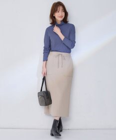 ANY L シアータートルネック