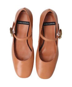 INTER-CHAUSSURES 【ANGEL ALARCON】ローヒールストラップパンプス