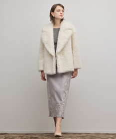 フェイクファーPコート / GRACE CONTINENTAL | GRACE CONTINENTAL