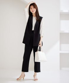 ANY SIS 【UVカット・接触冷感】ドライタッチクール ジレ