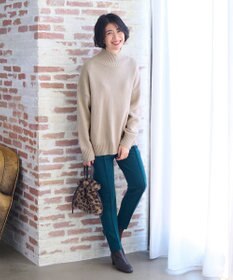 ANY any HEAT テーパードパンツ