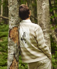 JOSEPH ABBOUD MOUNTAIN 【テーム・ヤルヴィモチーフ】ラガーシャツ ベージュ系2