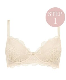 BRADELIS New York 【BRADELIS New York / 育乳補整ブラ・STEP1 集める】ウェンディソフトステップ1ブラ26S1