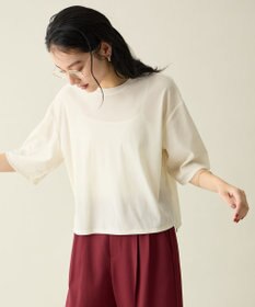 ANY L チュールフロッキープルオーバー