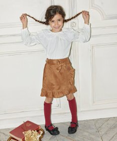 組曲 KIDS 【110-140cm】ビッグカラー ブラウス