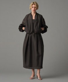 uncrave 【手洗い可】シャイニー シアー コクーンスカート（uncrave STANDARD）