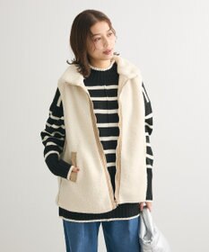 Green Parks スタンドカラーボアＺＩＰベスト