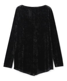uncrave クラッシュベロア カシュクールトップス