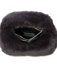 UNBILLION カシュカシュ cachecache / フェイクファー2wayハンドルミニバッグ