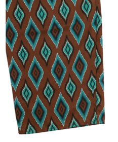 Green Parks アート柄イージーパンツ