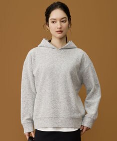 自由区 ウールブークレ フーディー グレー