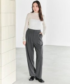 #Newans 【ANSWER for ファッショニスタ 】ウエスト調整可ワイドパンツ