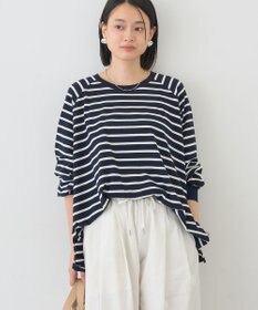 AMERICAN HOLIC フレアラグランボーダーロンＴ