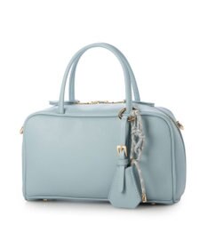 UNBILLION カシュカシュ cachecache / チャーム付横長ボストン