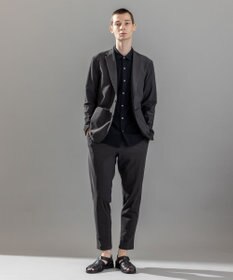 JOSEPH HOMME 新柄【ストレッチ】ハムサジャガードストレッチ　レギュラーカラー半袖シャツ