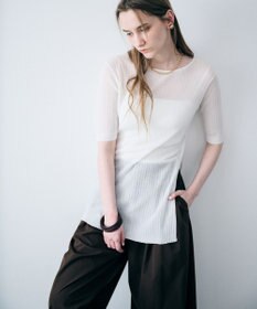 uncrave ランダムリブシアーニット トップス