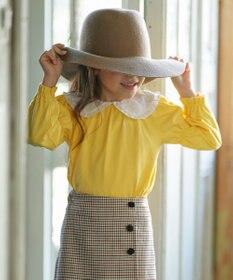 組曲 KIDS 【110-140cm】ビッグカラー ブラウス