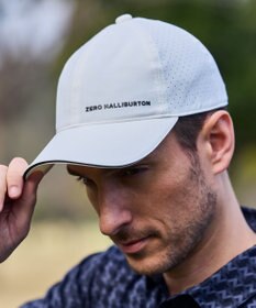 ZERO HALLIBURTON 【快適フィット】メタリックロゴキャップ 85063