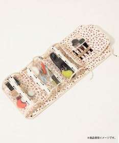 LeSportsac BEAUTY ROLL POUCH/ディープネイビーキルト