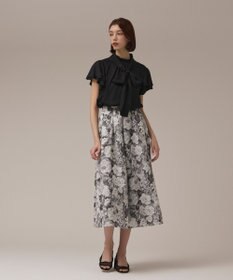 GRACE CONTINENTAL フリルボウタイブラウス