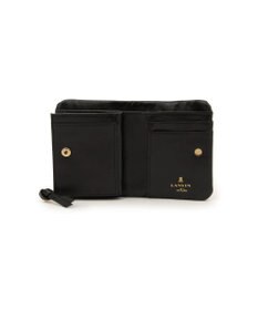 LANVIN en Bleu ペアル 二つ折Lファスナー財布