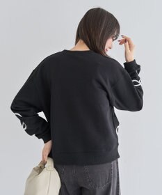 Green Parks ・ｓｗｉｎｇ　ｂｙ　リボンコード刺繍スウェット