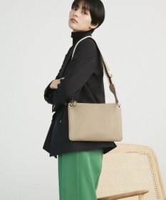 TOPKAPI 【TREASURE TOPKAPI】ストライプベルト・レザー2wayショルダーバッグ