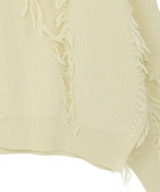 Green Parks フリンジニットプルオーバー