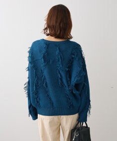 Green Parks フリンジニットプルオーバー