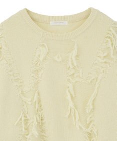 Green Parks フリンジニットプルオーバー