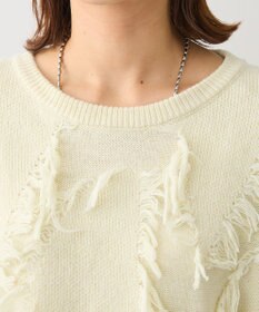 Green Parks フリンジニットプルオーバー