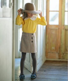 組曲 KIDS 【110-140cm】ビッグカラー ブラウス