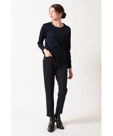 DAKS ミニハウスチェック襟 ダブルカラーTシャツ