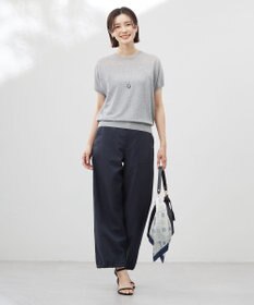 J.PRESS LADIES azulejoスクエアプリント スカーフ