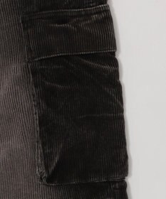 WEGO 【ウエストゴム/MLサイズ展開】イージーコーデュロイカーゴパンツ